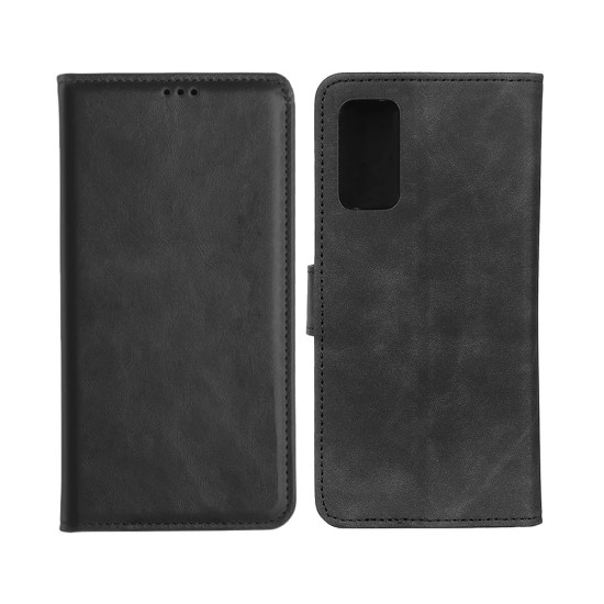 Leather Flip Cover with Internal Pocket For Xiaomi Redmi note 11 Black